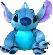 Disney Stitch 16" Plush Backpack for Kids Blue, Stitch Backpack for Kids Blue