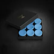 TAOM V10 Pool Snooker Billiard Cue Chalk 9 x Blocks BLUE
