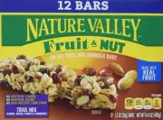 Chewy Fruit and Nut Granola Bars, Trail Mix Snack Bars, 12 ct, 14.4 OZ