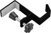 Headphone Holder Desk - Aluminum Alloy Table Side Bag Hook, Headset Hanger - Nail-Free Detachable Under Desk Clamp Hook Mount, Desk Bag Holder for School Home Apartment