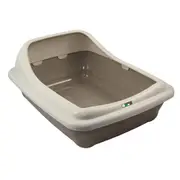 Zeez Birba Non-Slip Cat Litter Tray Large - 2 Colours
