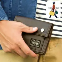 在飛比找樂天市場購物網優惠-吉田包 PORTER 波特夾 FREE STYLE 折式錢包