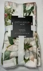 Cynthia Rowley Dinner Napkins (6) POINSETTIA HOLLY 100% POLYESTER NIP