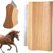 Dog Brush for Shedding - Dog Hair Brush | Wood Dematting Comb Professional Grooming Supplies for Horse Home Routine