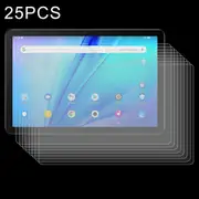 25-Pack Tempered Glass Film For Tcl Tab 10S / Huawei Enjoy Tablet 2 - 9H 2.5D Explosion-Proof