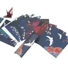 70pcs/Set Square Crane Printed Paper 14.2cm Folding Craft Paper Scrapbooking