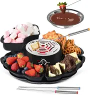 New Chocosmore 2 In 1 Electric S’mores And Chocolate Fondue Maker