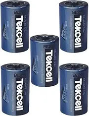 HOUYIBO 5PCS SB-AA02 3.6V Lithium Battery 1200mAh with Plug Replacement LS14250 for PLC Backup Memory Power Supply