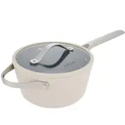 20cm Pyrolux NEXGEN Saucepan 2.8L Ivory w/ Helper Handle - Ceramic Non-Stick Oven Safe