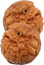 2 Pcs Wooden Massage Balls For Hand And Finger Exercise Ideal For Deep Tissue And Pressure Point Massage Wooden Hand Massagers