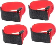 COLLBATH Noise Rooster Collar Set 4pcs Chicken Collar Flexible Fit Anti-Noise Poultry Accessory