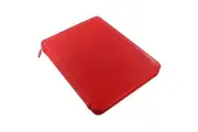 Filofax 32cm A4 Metropol Zipped Folio Personal Organiser w Ruled Notepad Red