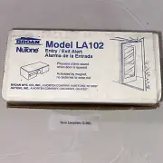 Nutone Model LA102 Entry/Exit Door Alarm Peasant Chime Sound