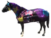 Sleazy Sleepwear TOY MODEL HORSE HOOD & SHEET SET For Breyer Barbie 14 PRINTS!