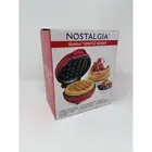 Nostalgia MyMini Waffle Maker 5" Non-Stick Cooking Surface. NEW Factory Sealed!