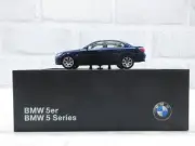 BMW 5 Series 1/43 Blue Diecast Model Car Small s Minicar