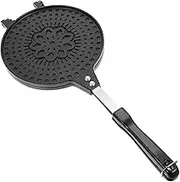 Egg Roll Skillet Non Stick Cookware for Ice Baking Versatile Cooking Pan for Omelets Pancakes More for Home Camping Bbq and Parties