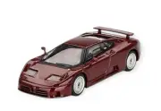 TSM Mini GT 806 Bugatti EB110 GT Dark Red Metallic LHD 1:64