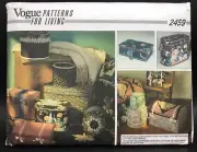 Vogue Patterns for Living 2459; Sewing Pattern for 10 Various Band Boxes (RF874)