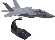 Generic 1/72 Fighter Plane Model Metal Fighter Model for Countertop Shelf Bedroom