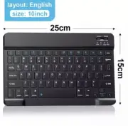 Bluetooth Wireless Keyboard 10inch for iPads Tablets (Brand New)