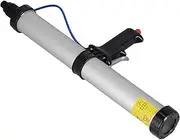 Pneumatic Caulking Spray Gun, Ergonomically Designed with 600ml Capacity, Aluminum Alloy Material for Efficient Sealing, Working Pressure 0~123psi, Includes 6 Nozzles for