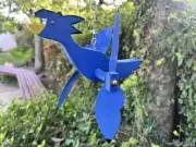 Whimsical Roadrunner Whirligig #2