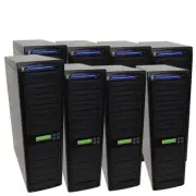 80 SATA Burner Blu-ray CD DVD Disc Daisy Chain Duplicator Machine Tower Copier