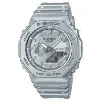 在飛比找momo購物網優惠-【CASIO 卡西歐】G-SHOCK 科幻金屬塗裝雙顯錶(G