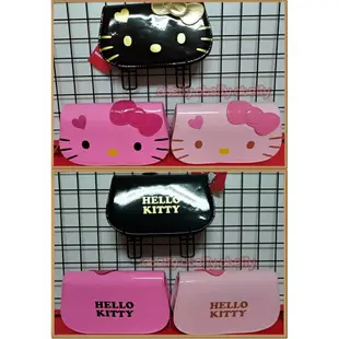 正版 三麗鷗 Hello Kitty 凱蒂貓造型手機斜背包 鏈條包 鐵鏈包 硬殼包 漆皮亮