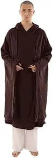 [KATUO] Meditation Buddhist Hooded Cloak Coat Women Men Outfit Oversize Coat