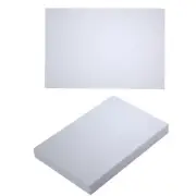 50 Sheets Shiny Blank Cardstock Paper 250 GSM Shiny Blank Card for DIY Card M...