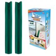 Extreme, Original Door Draft Stopper, Set of 2, Green Year-Round Insulator, T...