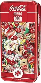 [MasterPieces] World's Smallest 1000 Puzzles Collection - Coca Cola Bottles & Buttons 1000 Piece Jigsaw Puzzle