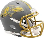 NFL Mini Speed Helmet Baltimore Ravens Slate Collection Edition Football Helmet