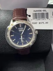 NEW Citizen Eco-Drive Corso Day Date Indicator Men's 40 Watch MM AW0096-06L