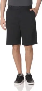 Dockers Men's Perfect Classic Fit Shorts, Black, 31