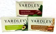 Lot of Three (3) Vintage YARDLEY of LONDON 4.25 oz. Moisturizing Bath Bars Soap