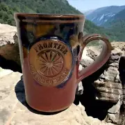 New Frontier Coffee Company Studio Mug Cup Drip Glaze