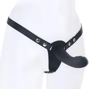 Ouch! Dual Vibrating Silicone Strap-On