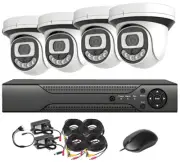 1080P CCTV DVR 5MP Lite 4/8/ Channel Video Home Security System Recorder Camera
