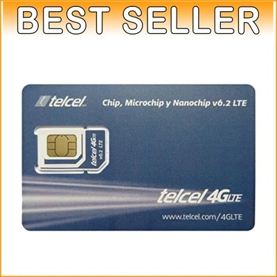 8GB Mexico Prepaid SIM Card with Unlimited Calls & SMS - Universal Compatibility