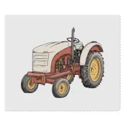 2 x 'Mini Tractor' Microfibre Lens / Glasses Cleaning Cloths (LC00028583)