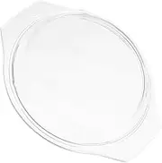 BESTYASH Microwave Food Cover Glass Lid Clear Splatter Guard for Microwave Oven for Steaming and Baking Dishwasher Safe Kitchen Accessory for Effortless Cleanup and Nutrient