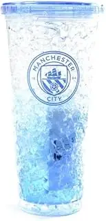 Team Direct Freezer Cup with Straw (Manchester City FC)