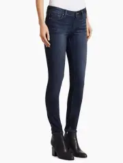 PAIGE VERDUGO TRANSCEND ANKLE MID RISE STRETCH DENIM JEANS SIZE 29 Attica Dark W