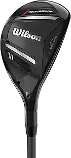 [WILSON] DYNAPWR Golf Hybrid 5 – Low Spin, Adjustable Loft, Right Handed Golf Clubs, A Flex