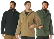 Mens Soft Shell Tactical Jacket M-65 Waterproof M65 Coat Rothco