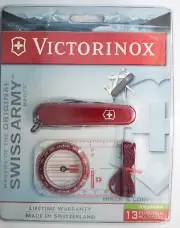 Victorinox Hiker Swiss Army knife- new with DO 110 compass NIP #3432