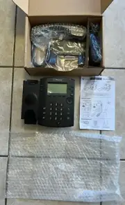 Polycom VVX301 IP Business Media Phone PoE 2201-48350-001